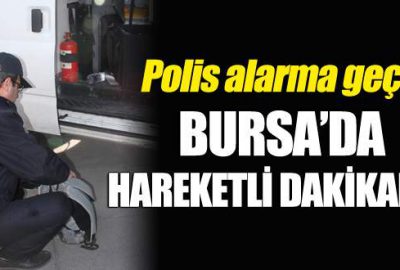 Durakta unutulan okul çantası polisi alarma geçirdi