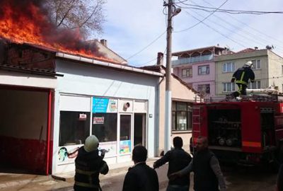 Bursa’da korkutan yangın