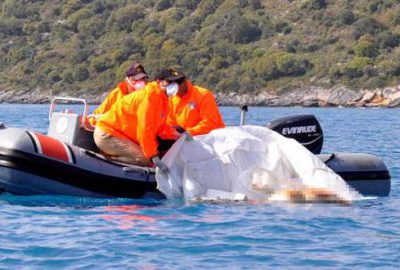 Dereye düştü, 500 kilometre uzakta bulundu