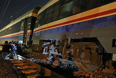 İzmir’de tren kazası!