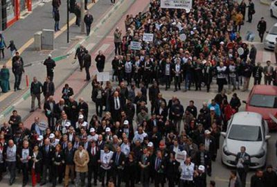 Avukatların yürüyüşü iptal edildi