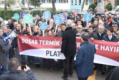 Bursa’da termik santrale karşı 12 bin imzalık itiraz