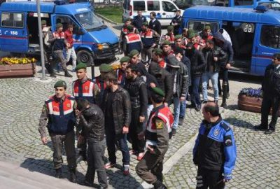 Kanlı asker eğlencesiyle ilgili 16 gözaltı