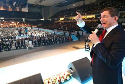 Davutoğlu AK Parti’nin seçim beyannamesini açıkladı