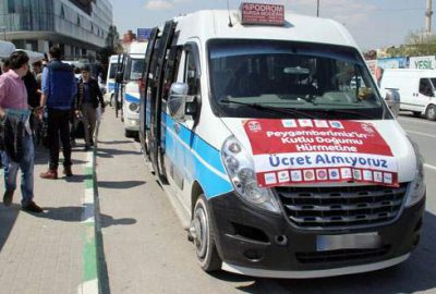 Bursa’da Kutlu Doğum hatırına 1 gün ücretsiz ulaşım