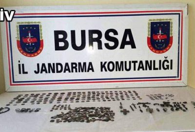 Bursa’da tarihi eser operasyonu