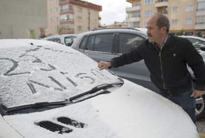 23 Nisan’da kar sürprizi