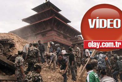 Nepal depremini Türk turist görüntüledi