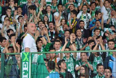 Bursaspor taraftarından takıma müthiş destek