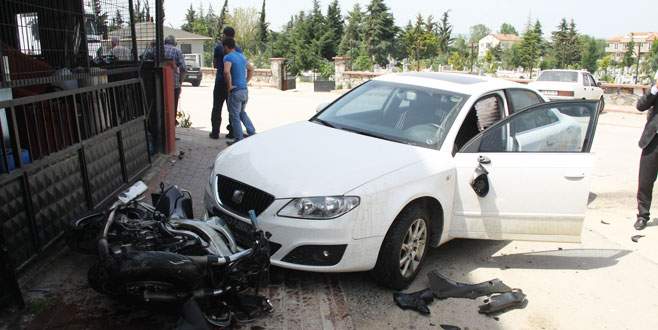 Bursa’da trafik kazası!