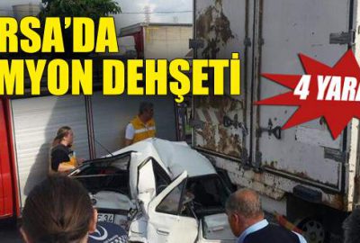 Bursa’da kamyon dehşeti