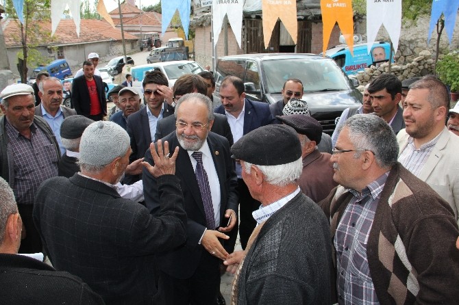 AK Parti’li Uslu’dan Köy Ziyaretleri