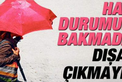 Bursalılar dikkat! Sağanak yağış geliyor