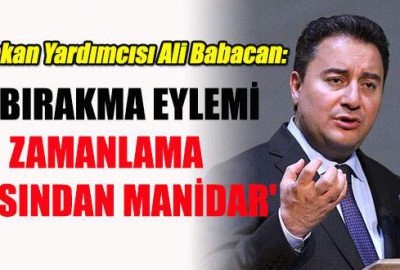 Bakandan flaş eylem açıklaması!