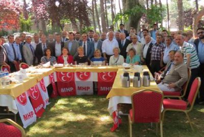 MHP’li adaylar muhtarlarla buluştu