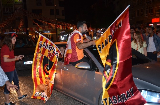 Çorlu’da Galatasaray Coşkusu