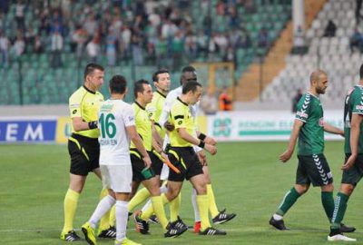 Bursaspor – Torku Konyaspor maçından kareler