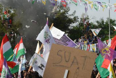 HDP mitingindeki patlama dünya gündeminde