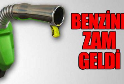 Benzine zam geldi