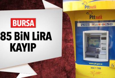 PTT’de 285 bin lira kayıp