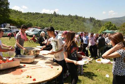 Kestel yine şenlendi