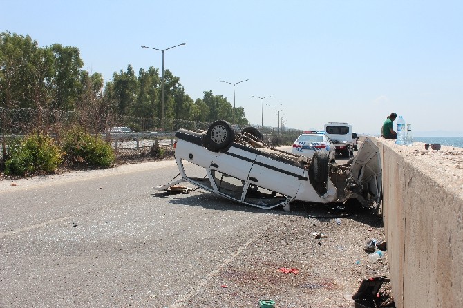 İzmir’de Trafik Kazası: 1 Yaralı