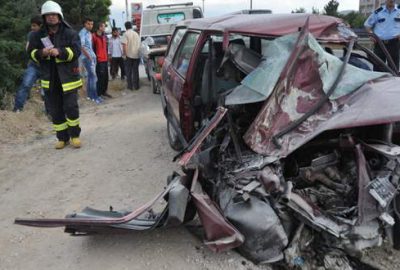 Bursa’da feci kaza! 1 ölü, 1 yaralı