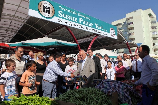 Yenimahalle Belediyesi’nden Susuz’a Dört Dörtlük Hizmet