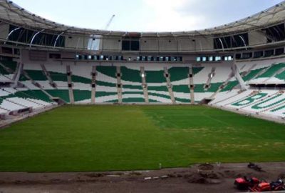 Timsah Arena yemyeşil