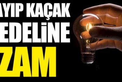 Kayıp kaçak bedeline zam