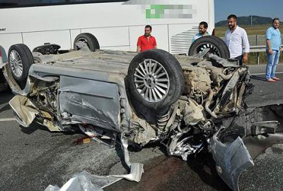 Bursa’da korkunç kaza