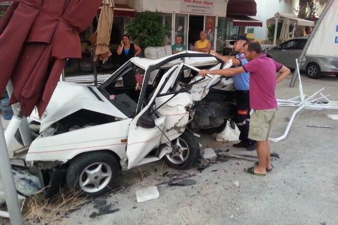 Bodrum’da Trafik Kazası: 3’ü Çocuk 4 Yaralı