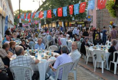 Bursa’da 12 bin kişilik dev iftar