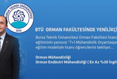 BTÜ Orman Fakültesi’nde yenilikçi eğitim