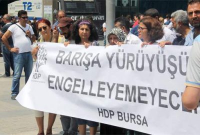 HDP’den polis eşliğinde basın açıklaması