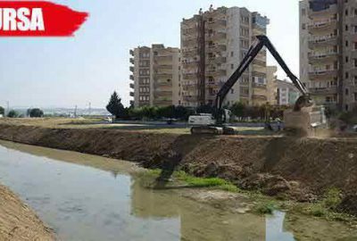 Bursa’nın derelerinde yaz temizliği