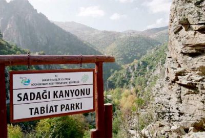 Sadağı Kanyonu turizme açılıyor