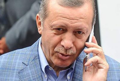 Erdoğan, Ruhani ile telefonda görüştü