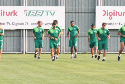 Bursaspor, Galatasaray’a hazırlanıyor