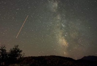 Bursa’da meteor yağmuru böyle gözlemlendi