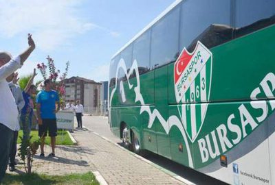 Bursaspor Trabzon yolunda