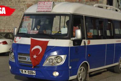 Minibüs şoföründen şehit aileleri için anlamlı davranış