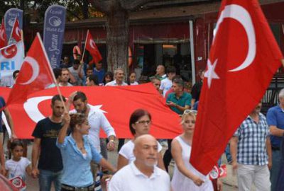 İznik’te teröre lanet