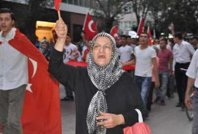 Bursa’da teröre lanet yağmaya devam ediyor