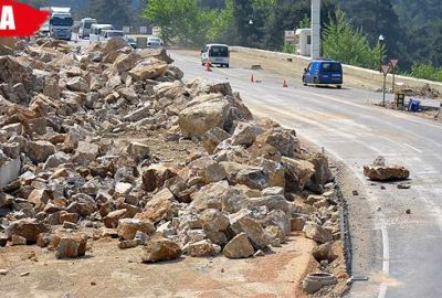 Heyelanla baş edilemeyince proje değişti, tünel yapılacak