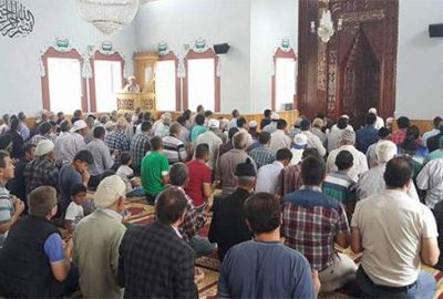 Keles’te Yazıbaşı Camii ibadete açıldı