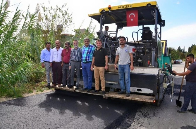 Başkoordinatör Akdemir Asfalt Çalışmalarını İnceledi