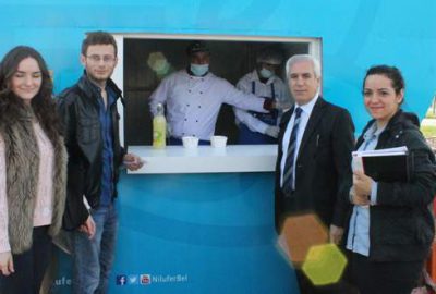 Nilüfer’in çorba dağıtımı Görükle’de devam ediyor