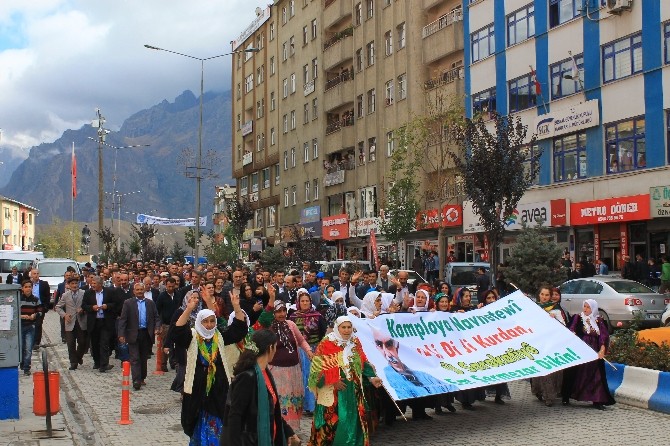 Hakkari Protesto Yürüyüşü