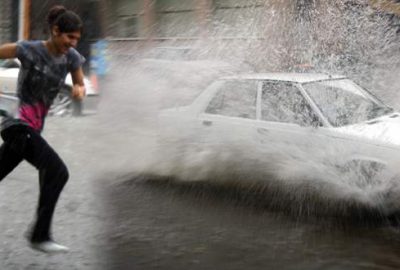 Bursa yağmura hazırlıksız yakandı